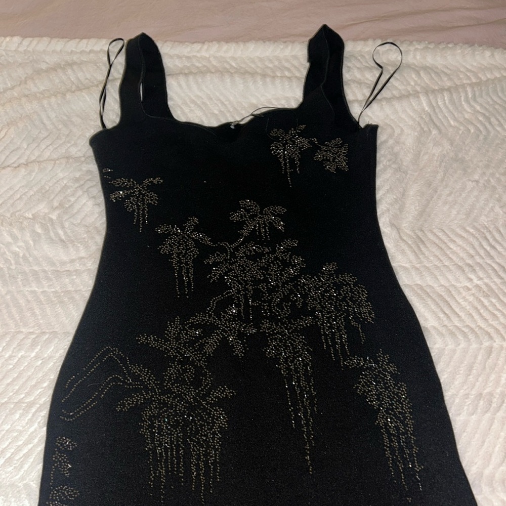 Super cute sparkly midi Zara dress